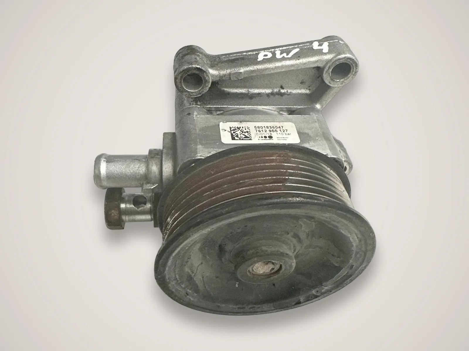 Fiat Ducato — насос гідропідсилювача керма 7612955127, 5801836047