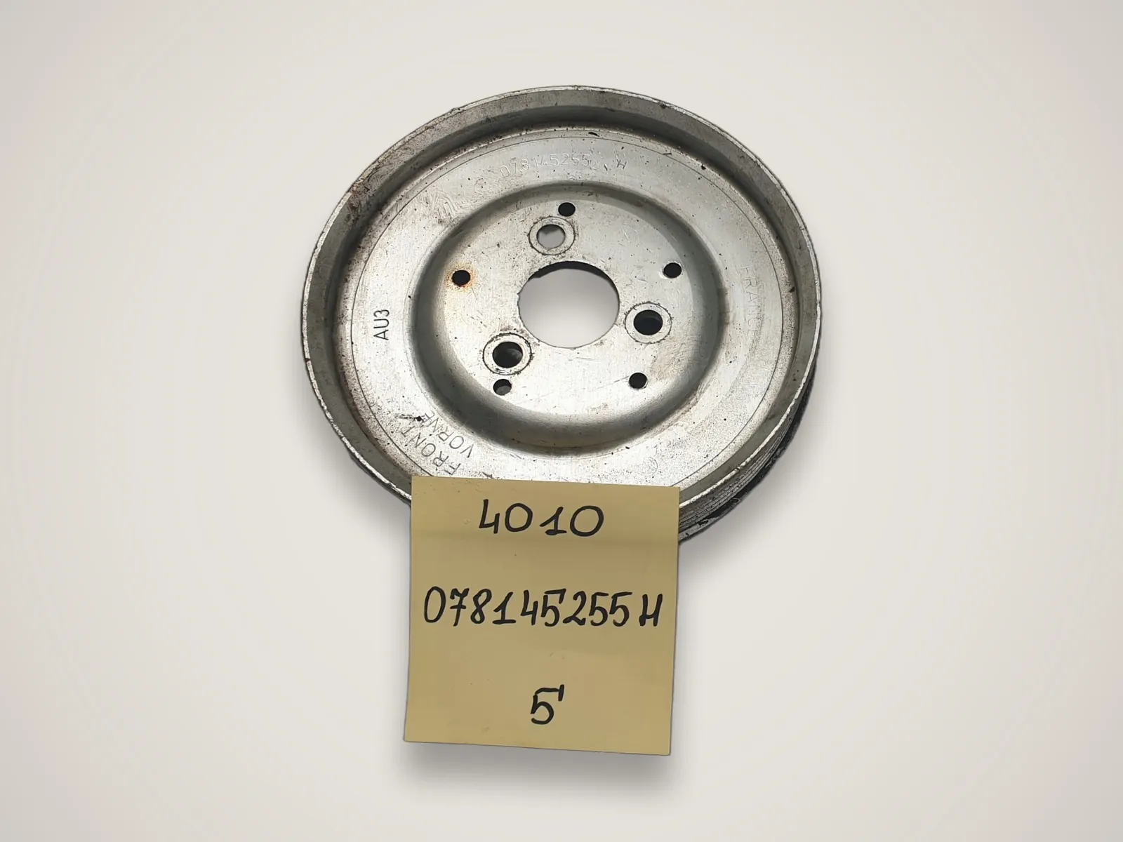 Audi A4 B6 — шків насоса ГПК 078145255H (3.0)