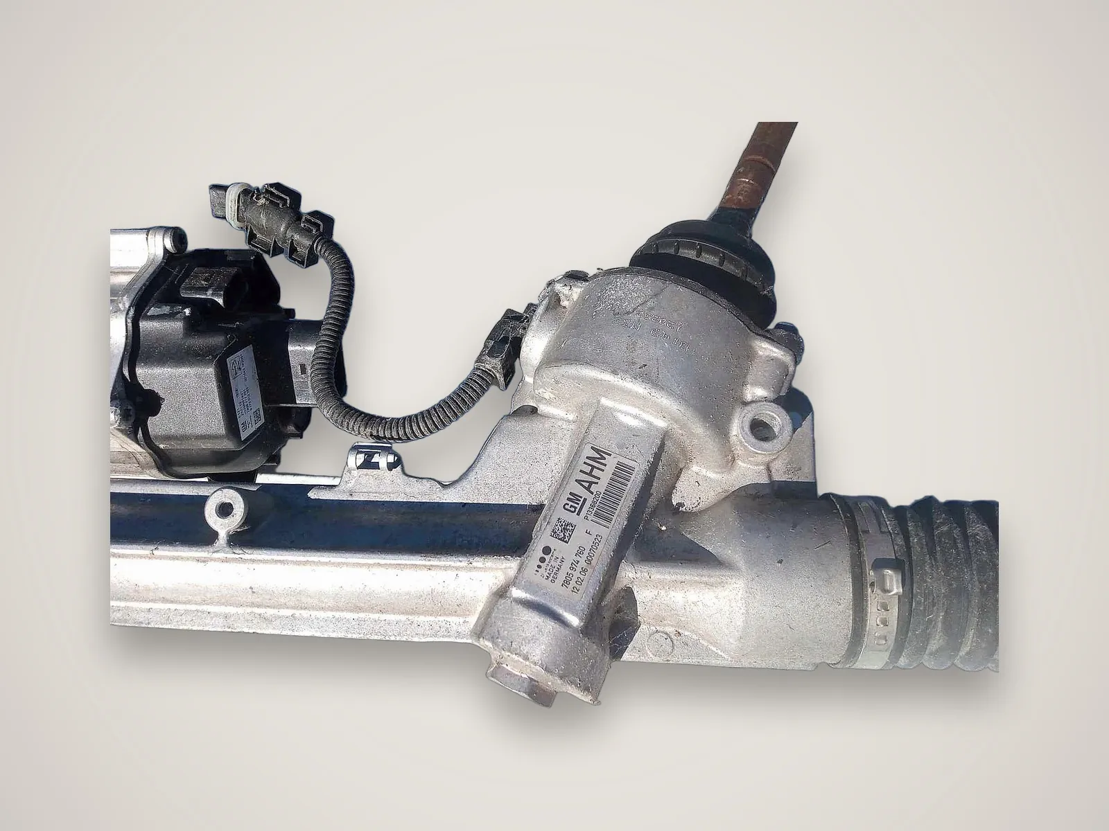 Opel Astra — рульова рейка P13368200, 7805974760F (2011–2016)