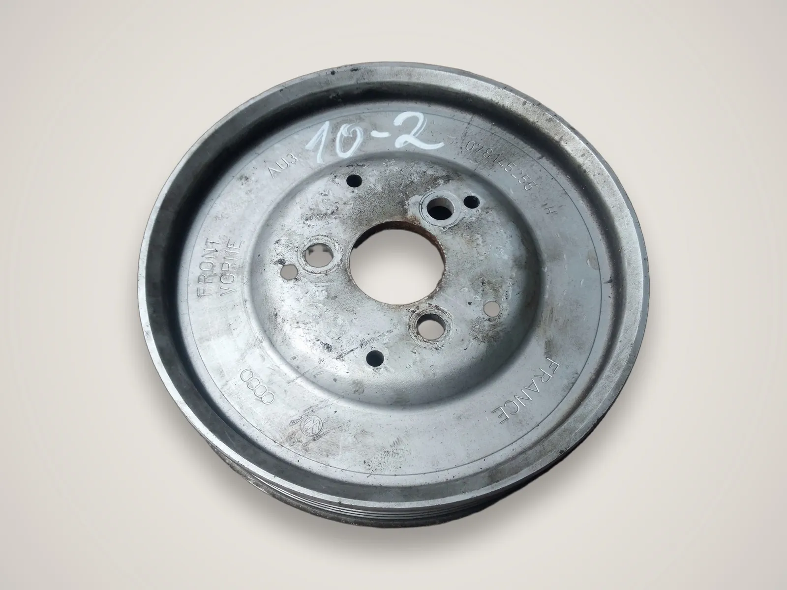 Audi A4 B6 — шків насоса ГПК 078145255H (2.4)
