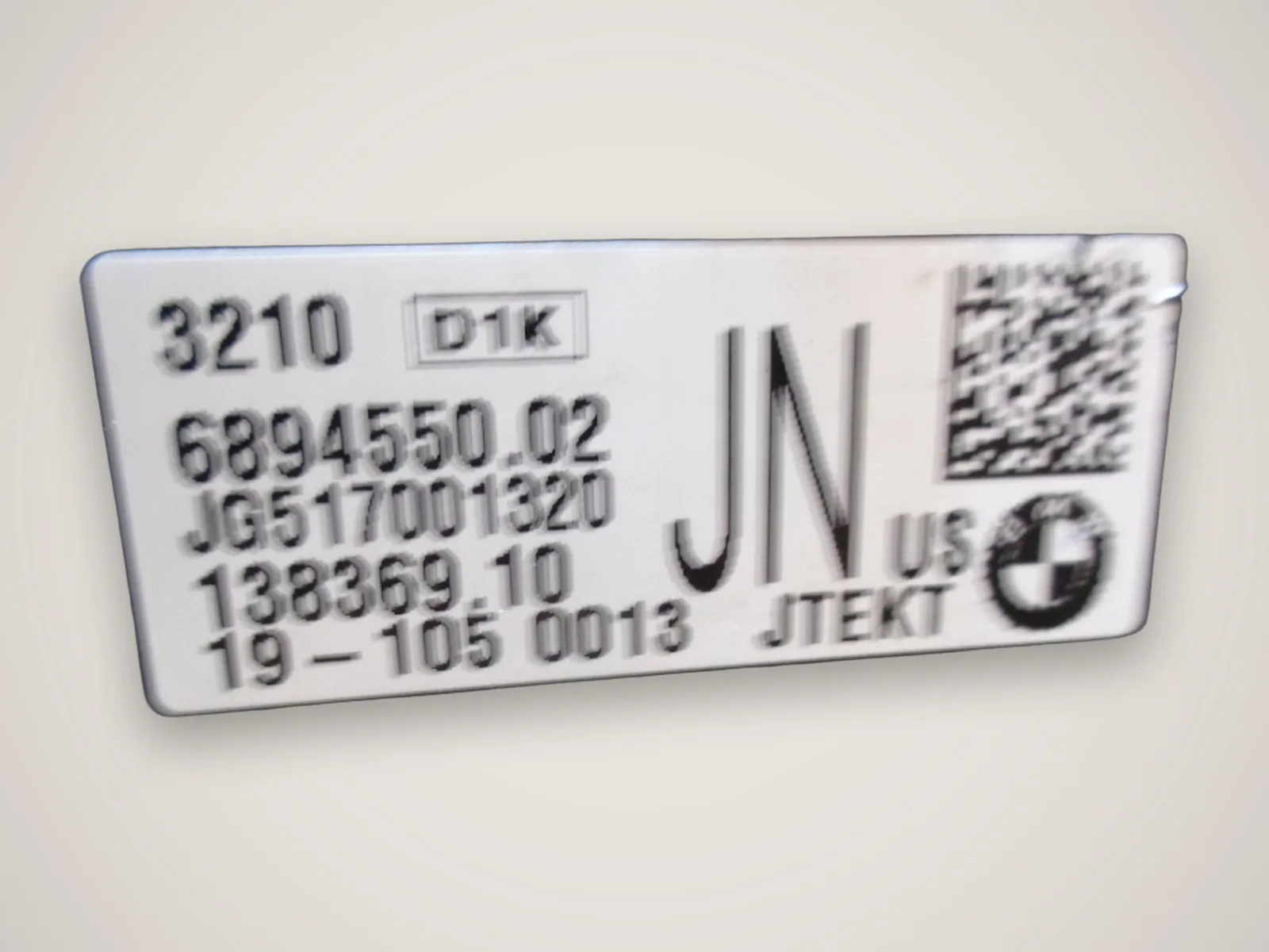 BMW X3 G01 — рульова рейка 6894550 (2021)