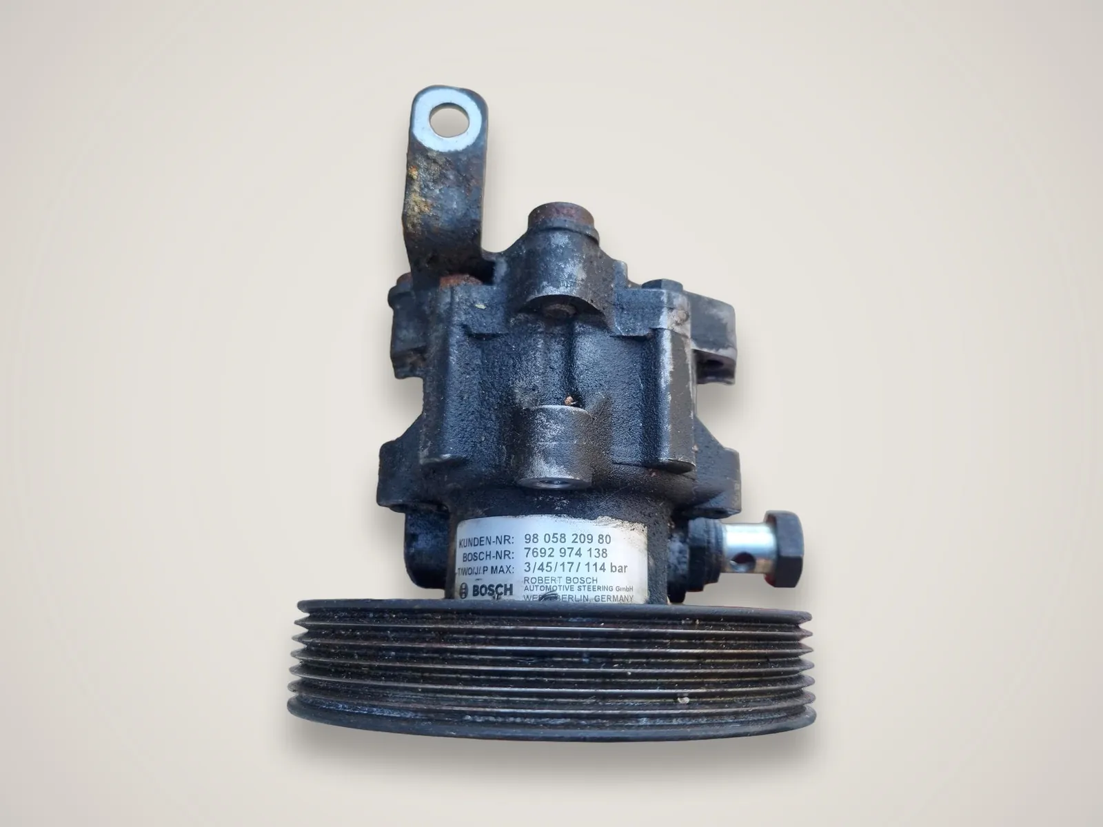 Citroën Jumper III — насос гідропідсилювача керма 9805820980 (2.0 BlueHDi)